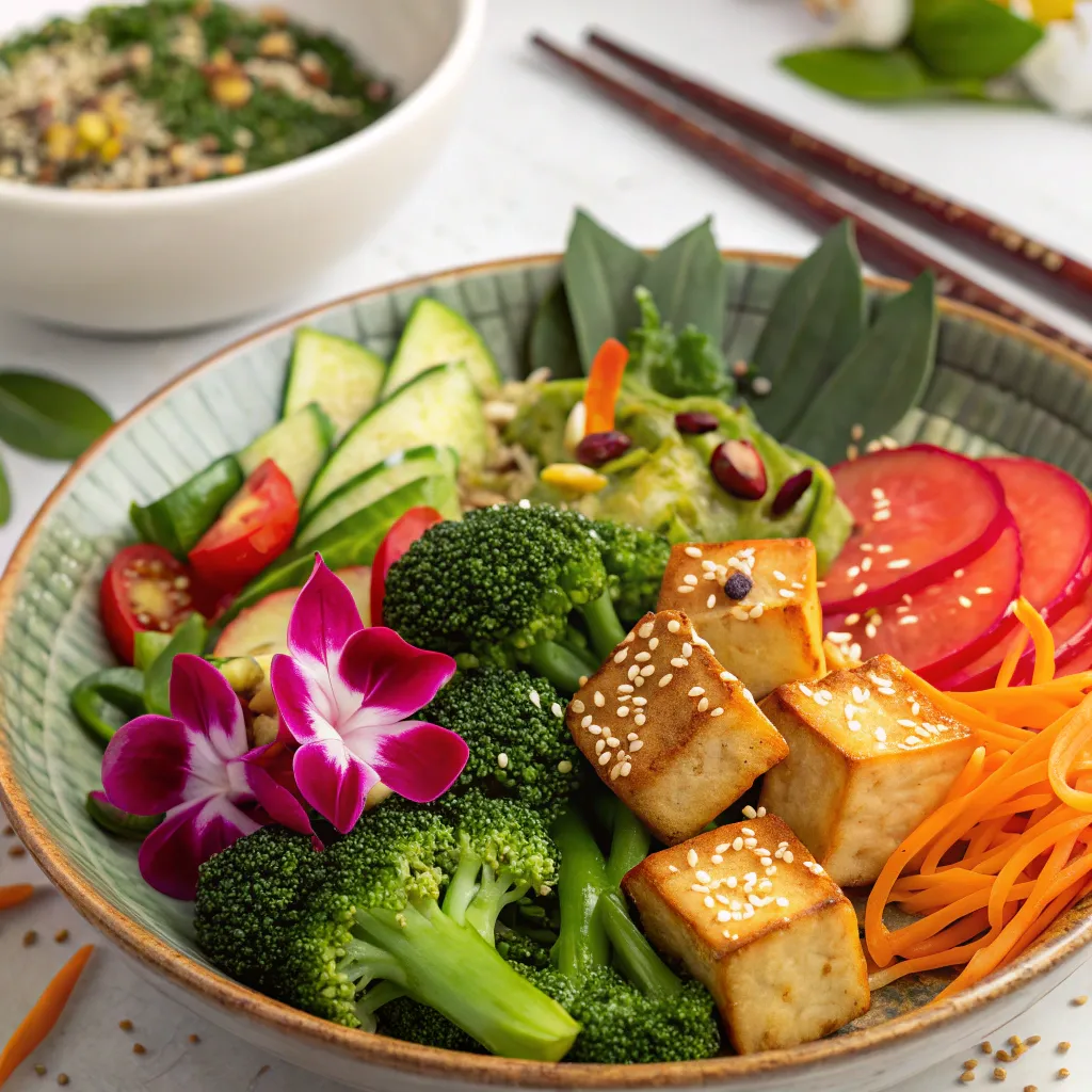 Asian Flavors Vegetarian Course